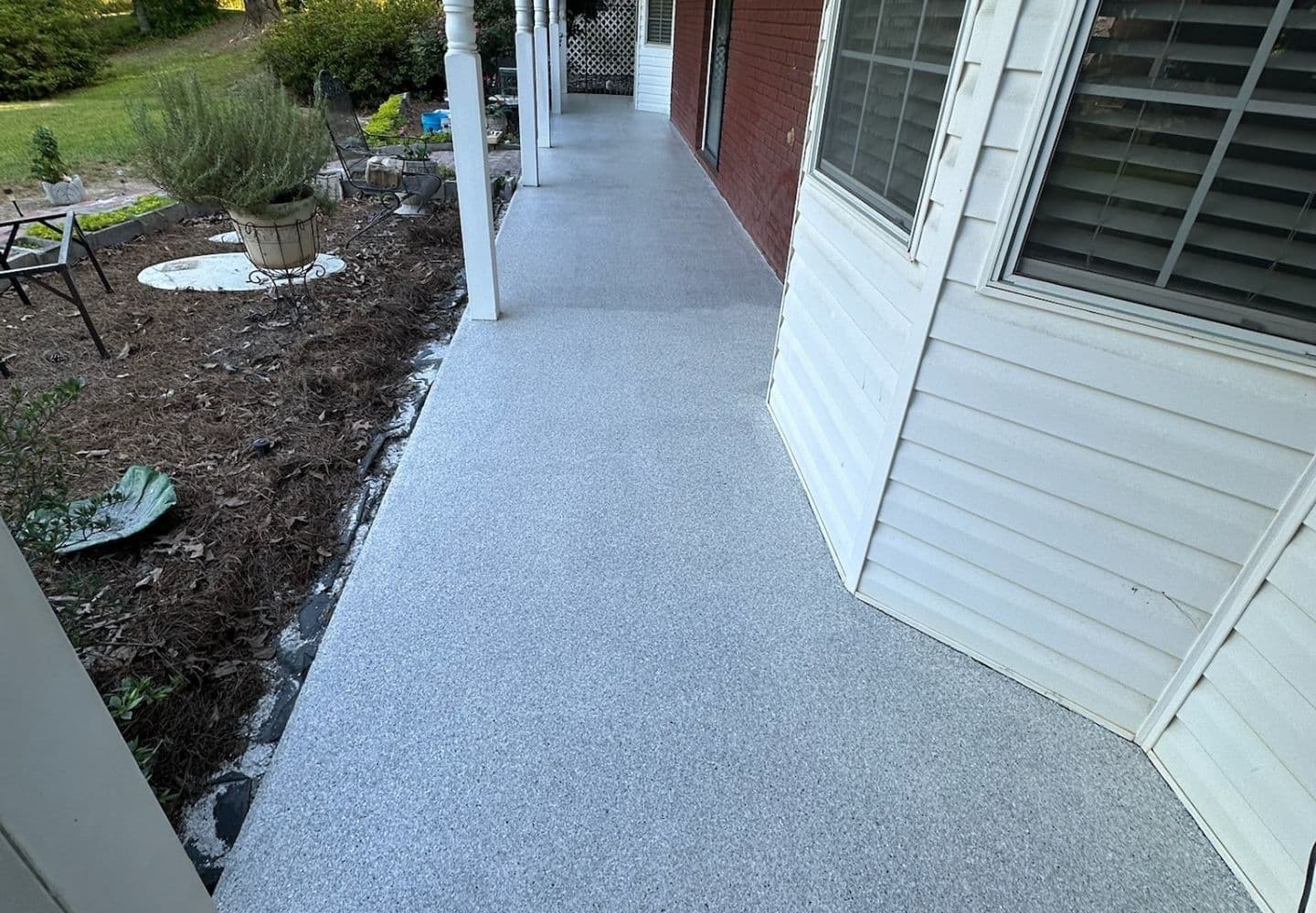 Floortek vs Ninja Concrete Coatings in Huntsville, AL