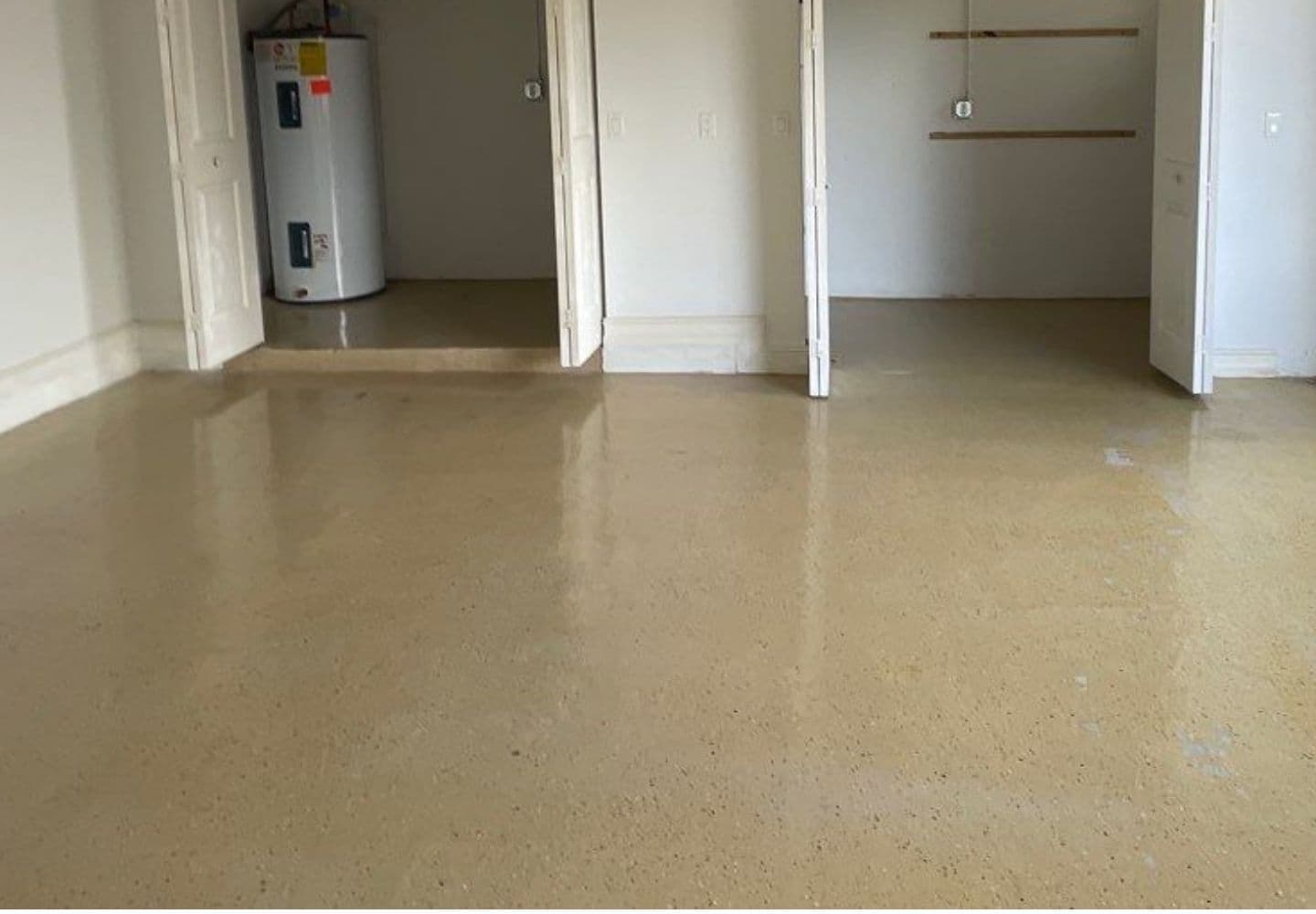 How to fix large cracks in garage floor in Houston, Texas