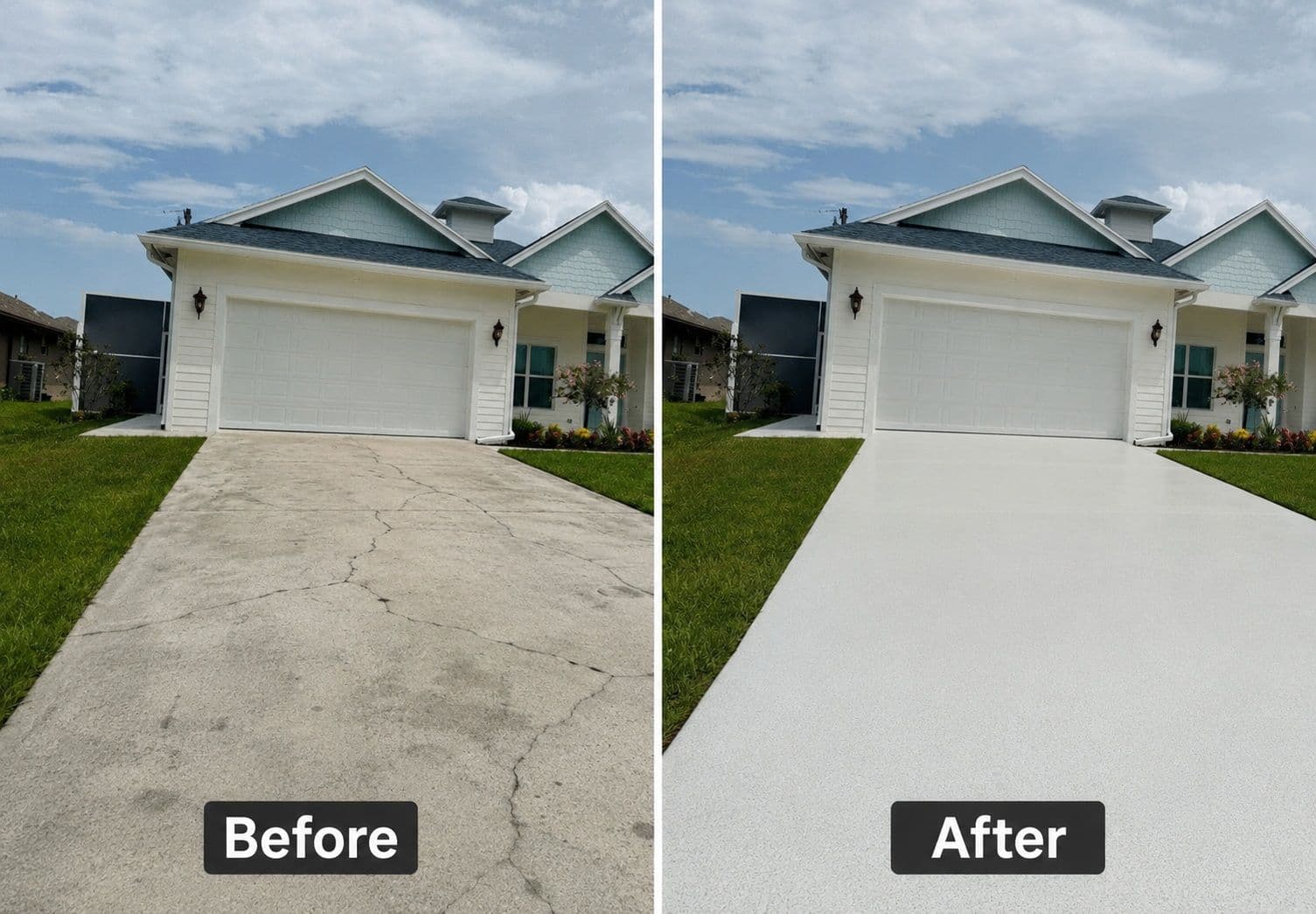 Why Your Current Coating for Driveways Is Peeling in The Woodlands