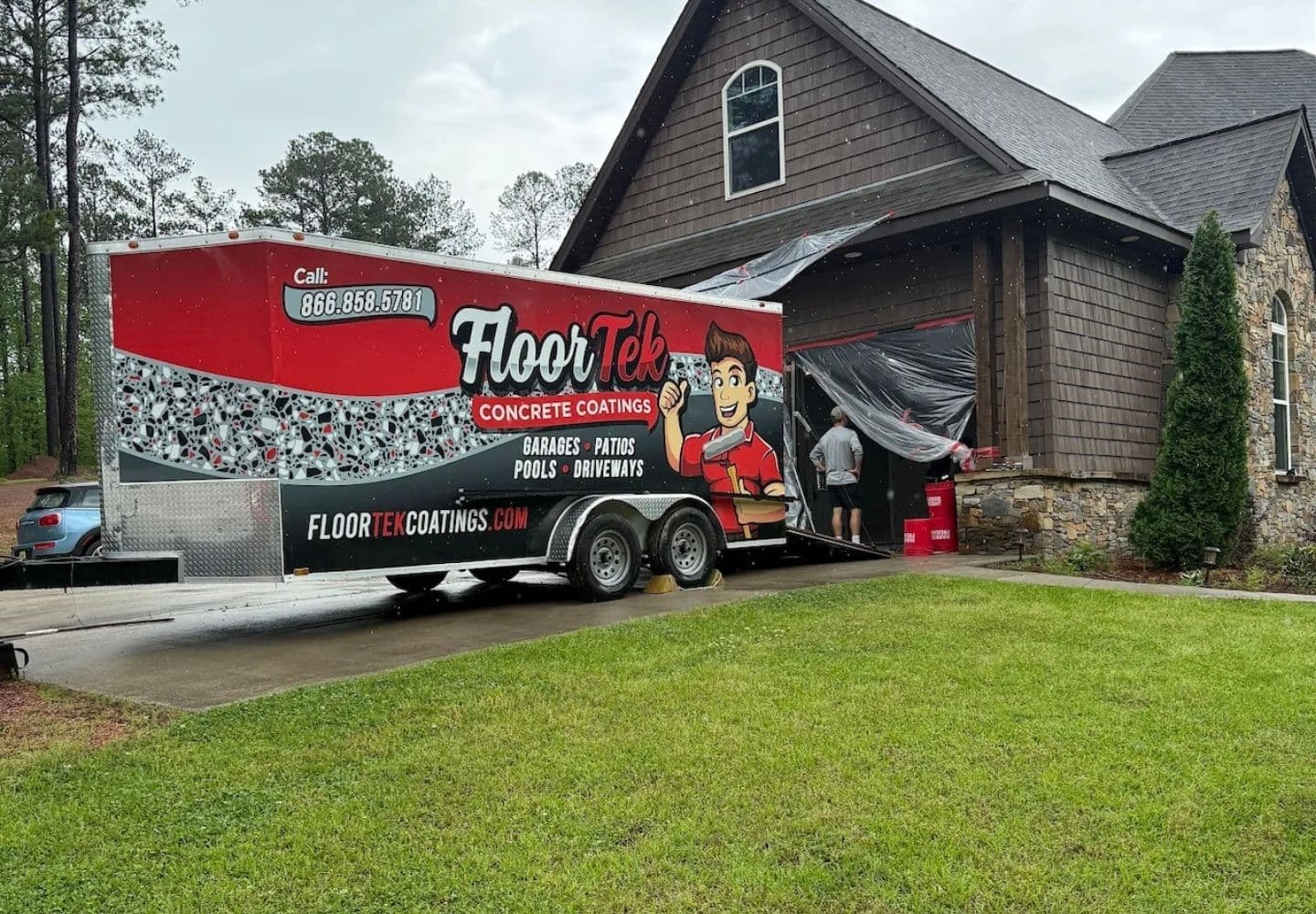 Epoxy Coated Driveway vs Polyaspartic: Which Lasts?