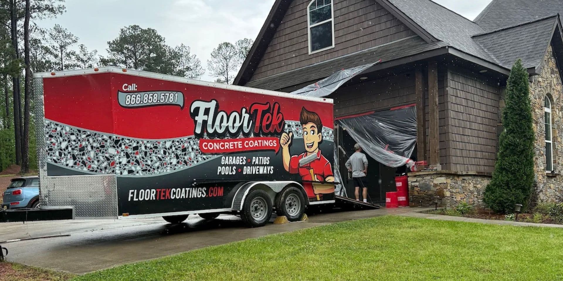 Rochester Hills Decorative Concrete Floor Coatings