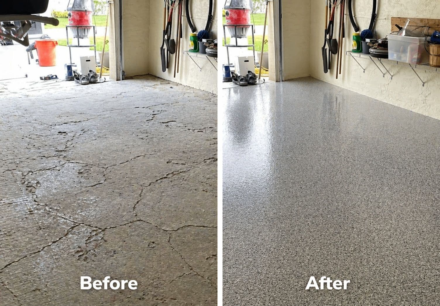Local Stuart, Florida garage crack assessment | Floortek