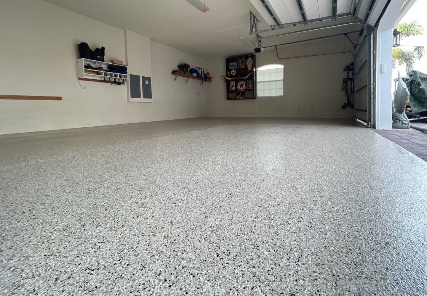 Polyaspartic Garage in Birmingham Alabama | Floortek