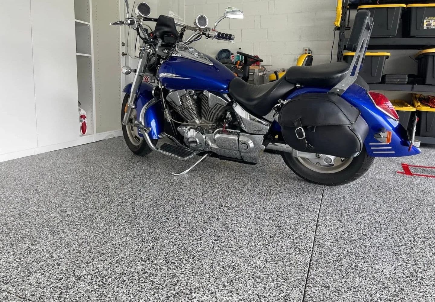 Garage floors 1 day in Houston, Texas | Floortek Coatings