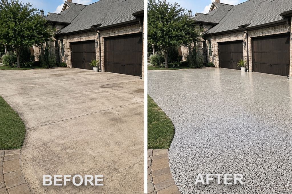 Advanced Driveway Coatings Concrete in Houston, TX | Floortek