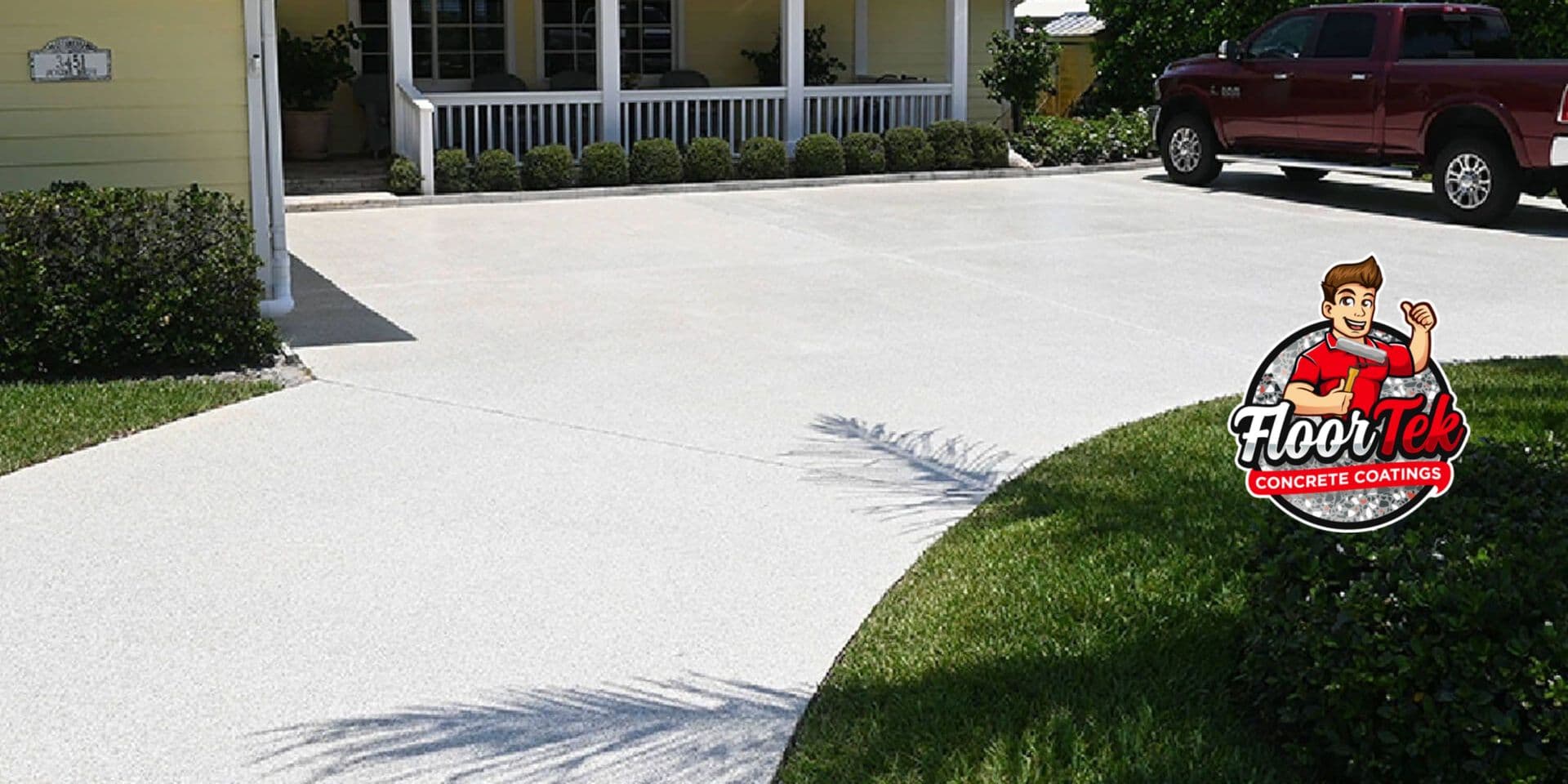 Driveway Concrete Coating That’s 10X Better Than Epoxy in Birmingham, AL & Stuart, FL.