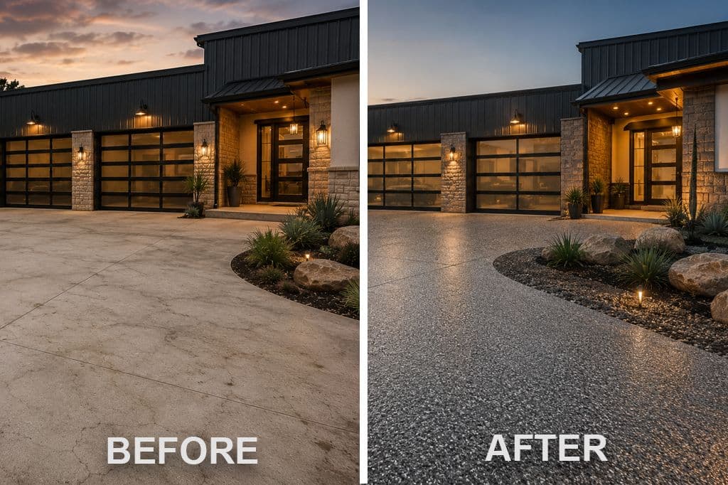 Why Texas Heat Destroys Epoxy: Floortek vs Lone Star Epoxy Coatings Texas homeowners face a constant battle against brutal heat