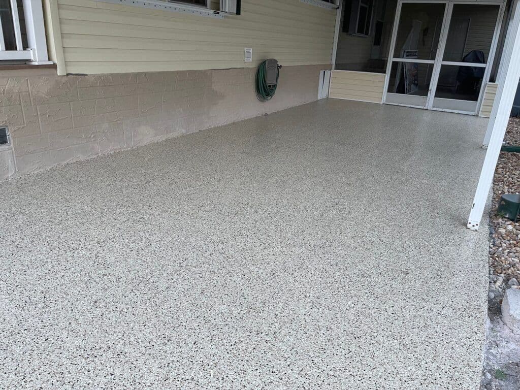 what is concrete coating