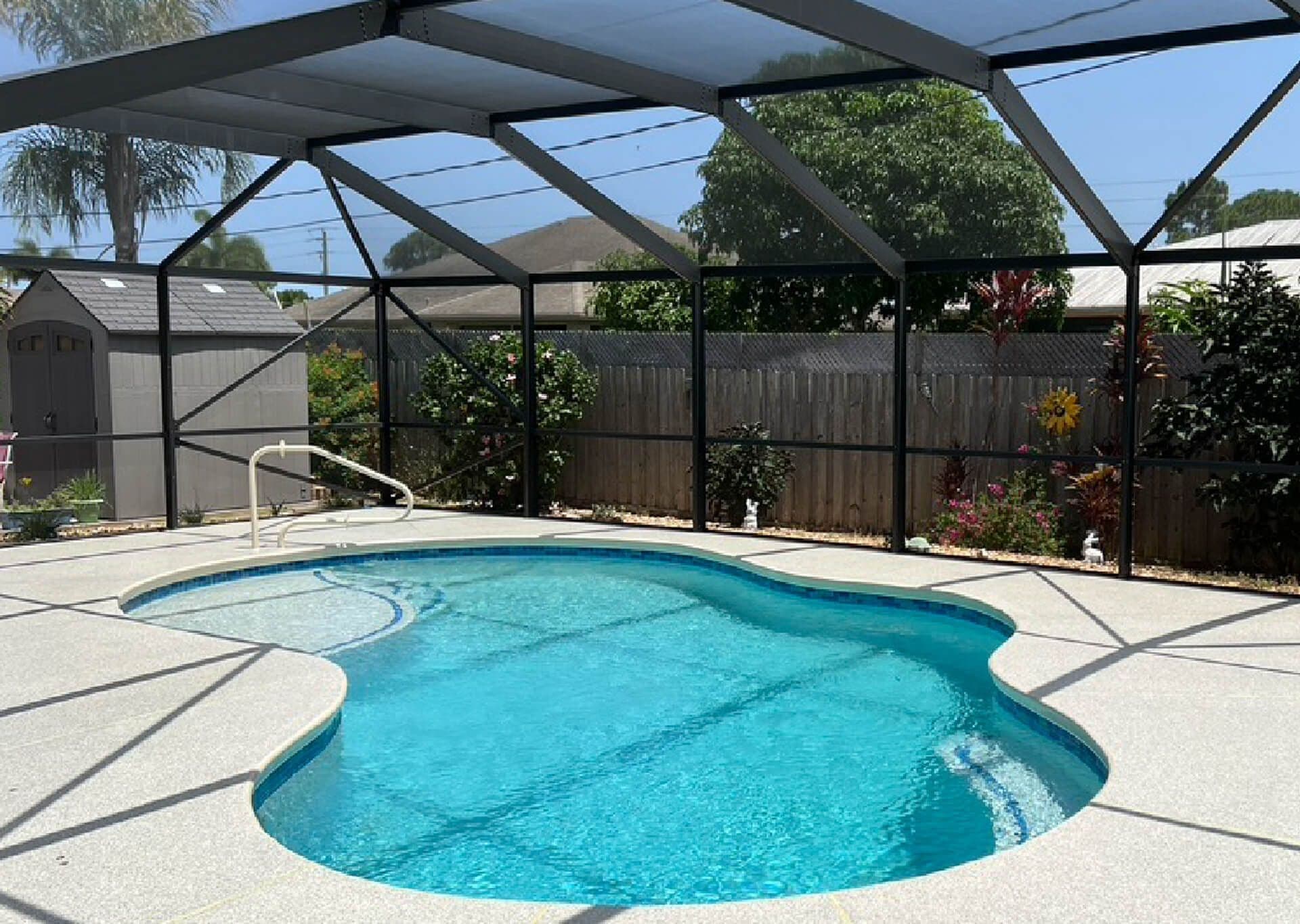 Pool Deck Floor Coating in Birmingham, Alabama & Stuart, Florida