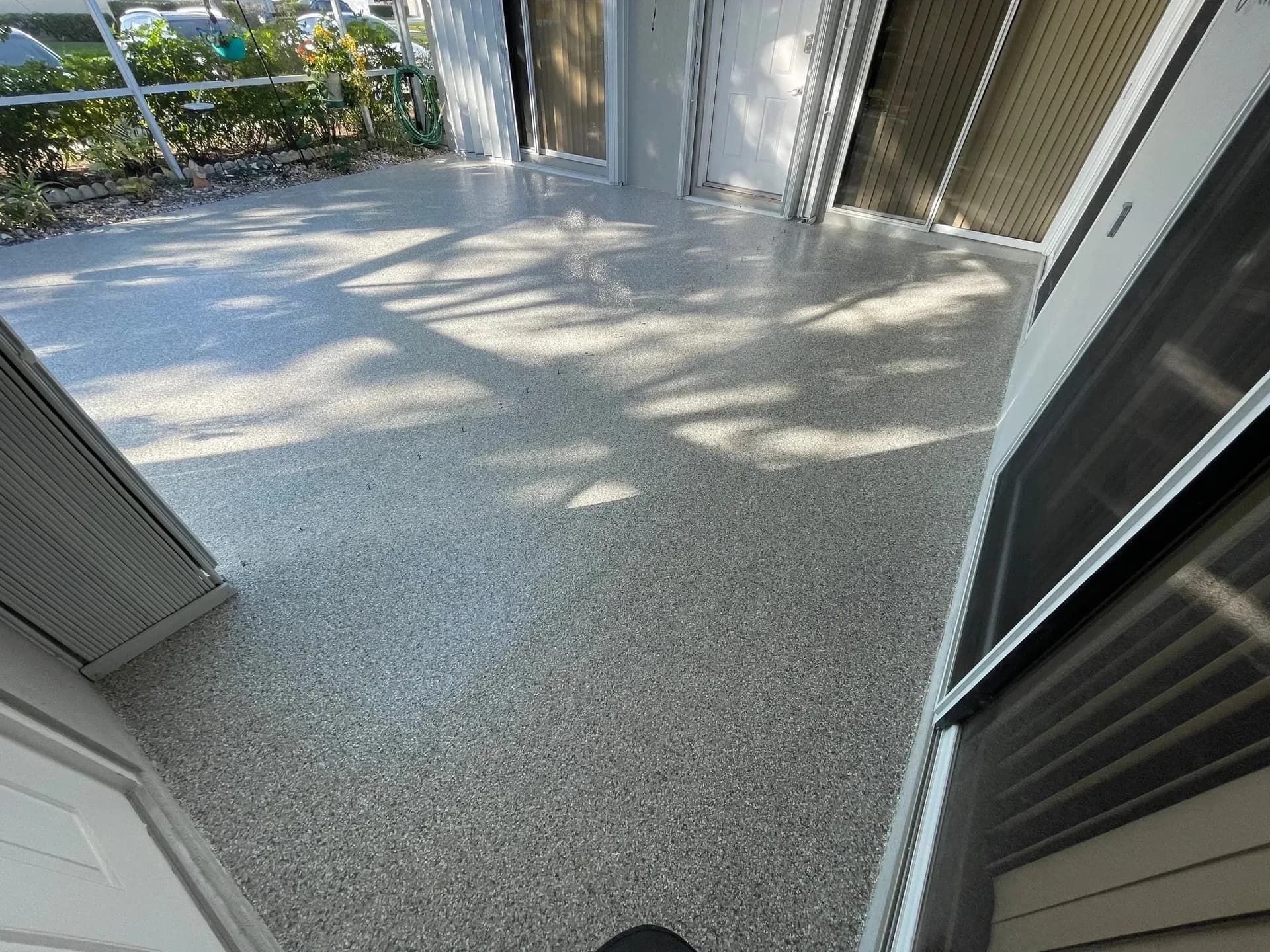 Patio Floor Coating in Helena, Alabama: 1-Day Floors Built to Last