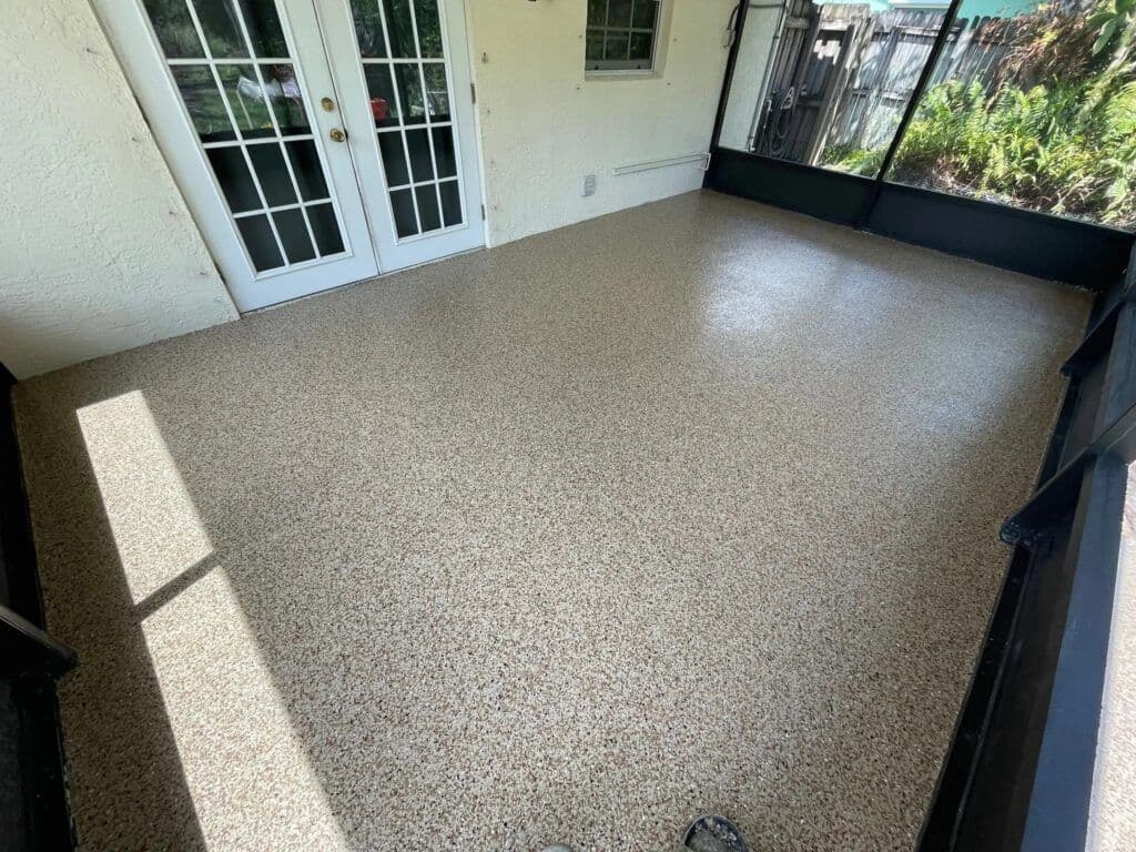 Polyaspartic Garage Coating in Stuart, Florida – 10X Better than Epoxy!