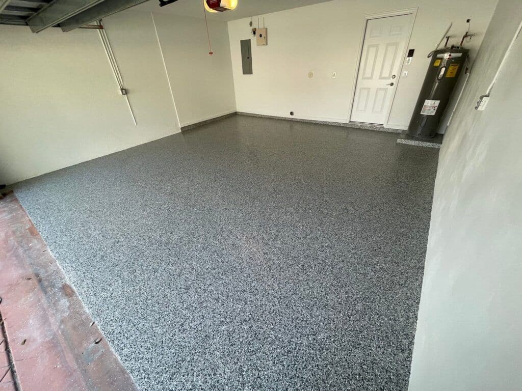 Polyaspartic Garage Floor